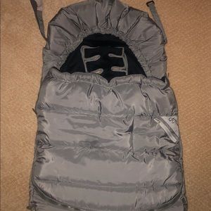 JJ Cole Polar Bundle Me stroller blanket